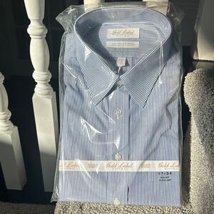 Gold Label Blue Striped Shirt